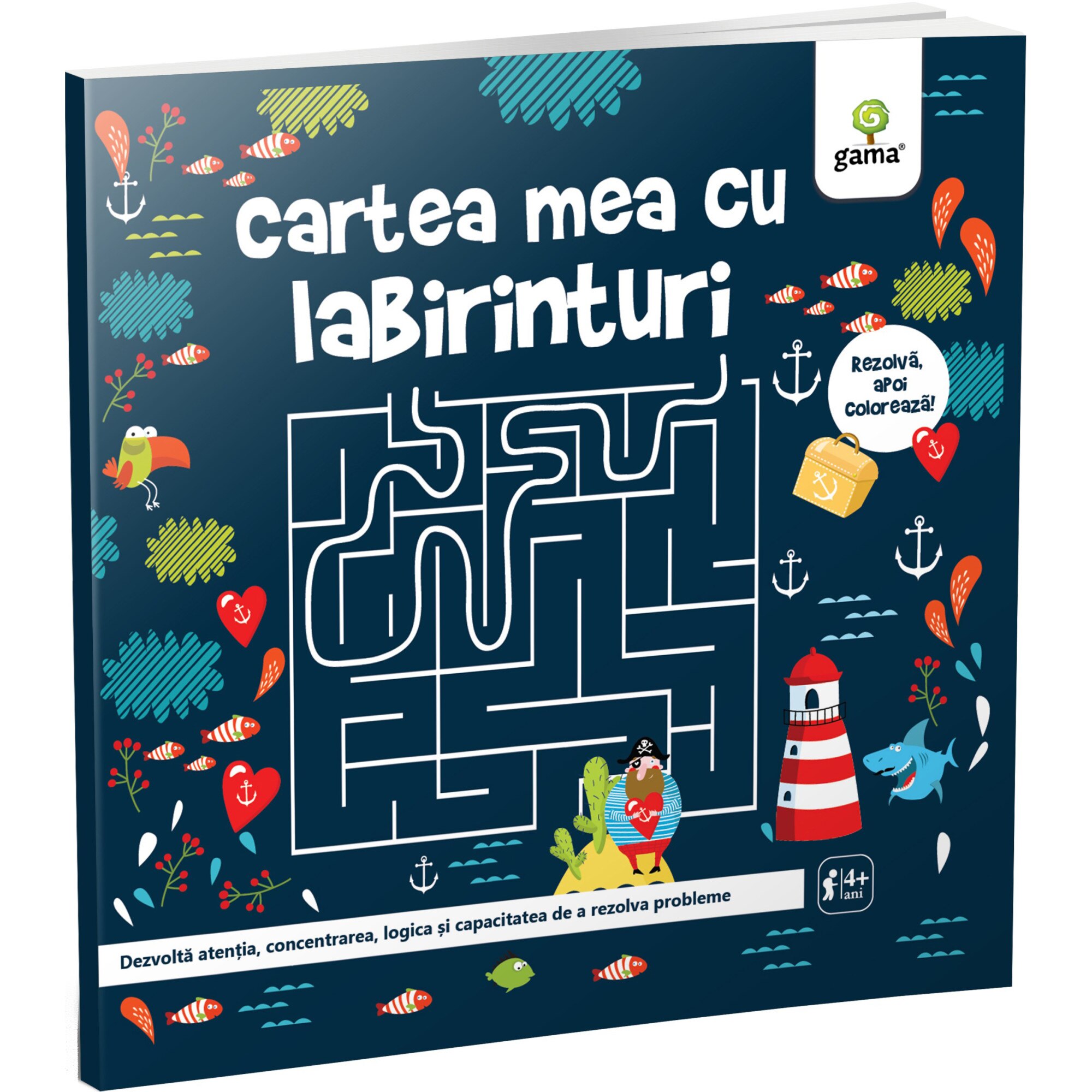 Cartea mea cu labirinturi. Cartea mea de jucat si invatat
